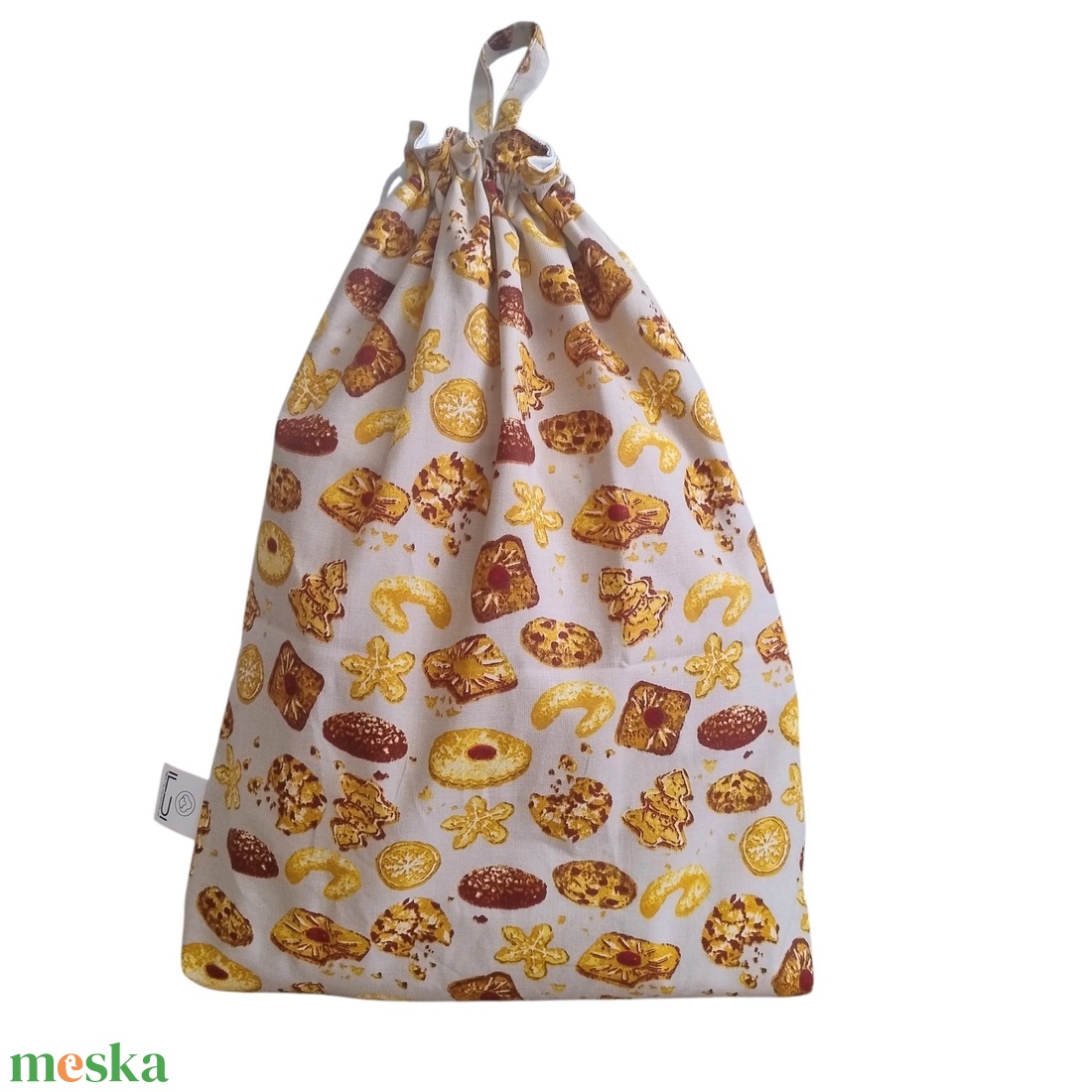 Frissentartó kenyeres zsák, péksütemény zsák - táska & tok - bevásárlás & shopper táska - kenyeres zsák - Meska.hu