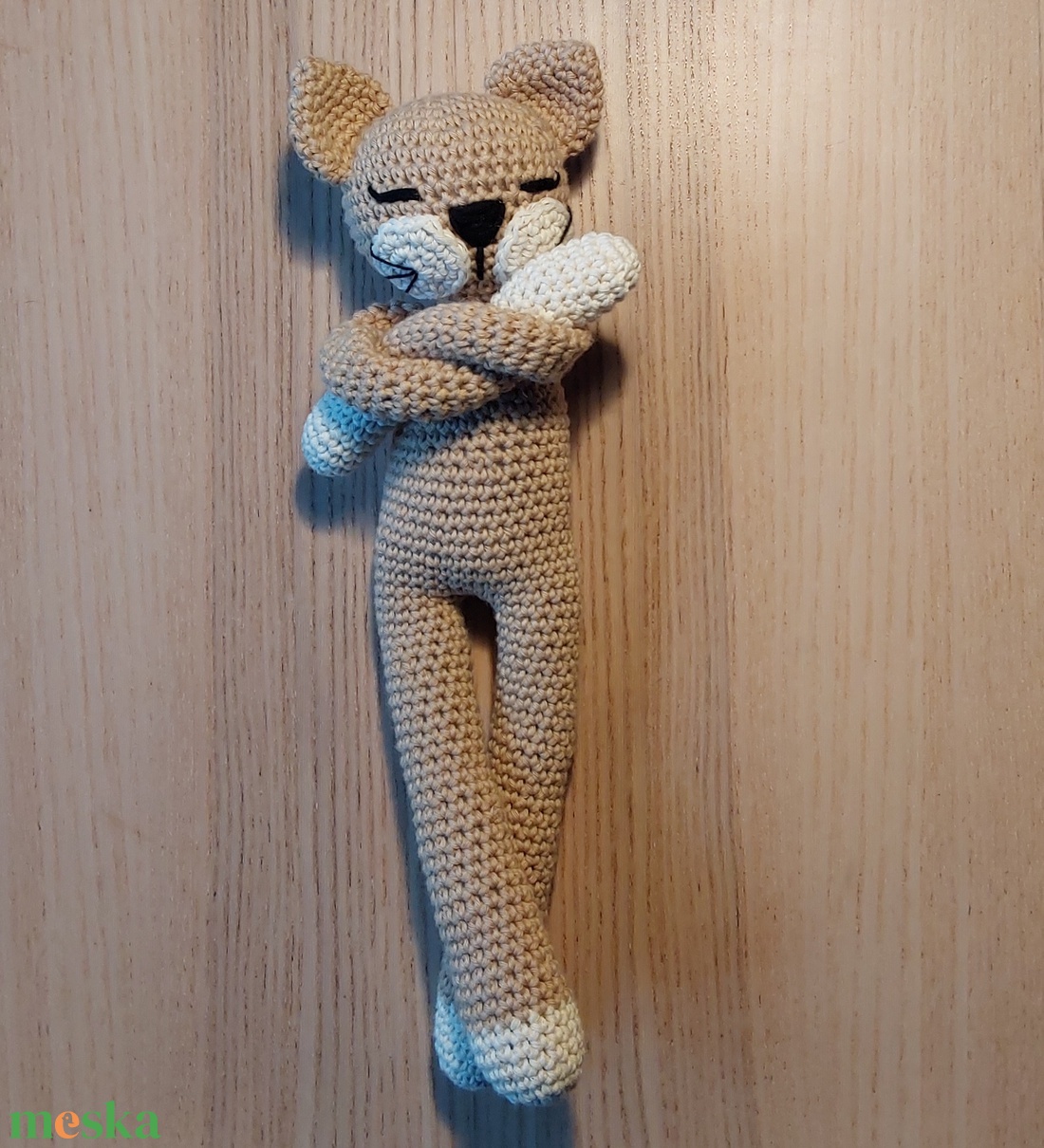 Horgolt  cica - játék & sport - plüssállat & játékfigura - cica - Meska.hu