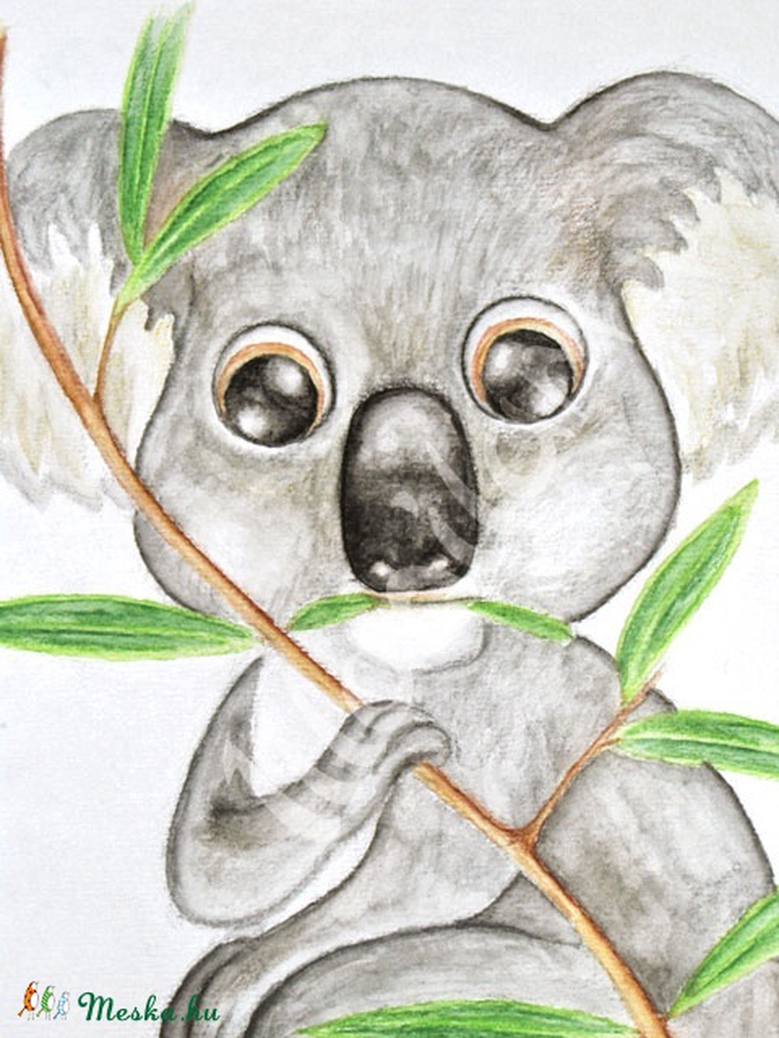 Koala - rajz - - Meska.hu Koala - rajz - - Meska.hu