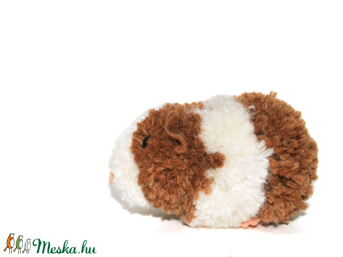 Tengerimalac - barna-fehér -  - Meska.hu