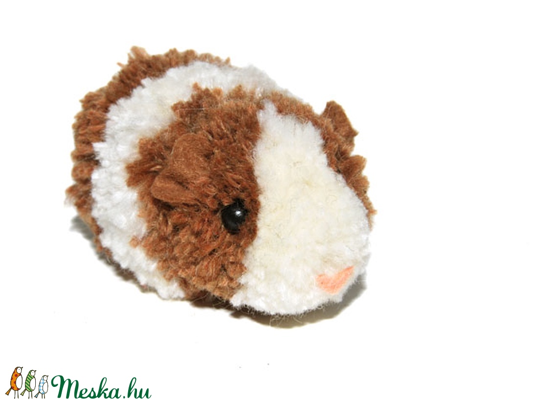 Tengerimalac - barna-fehér -  - Meska.hu