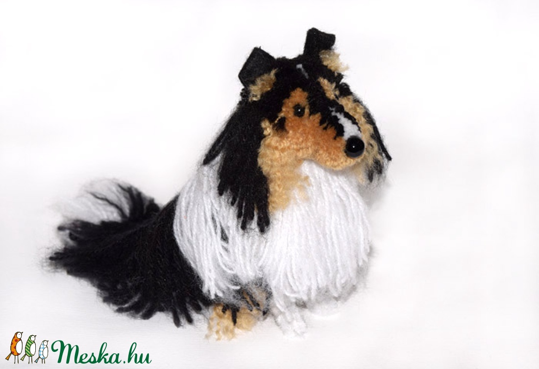Skót juhászkutya, collie - tricolor -  - Meska.hu