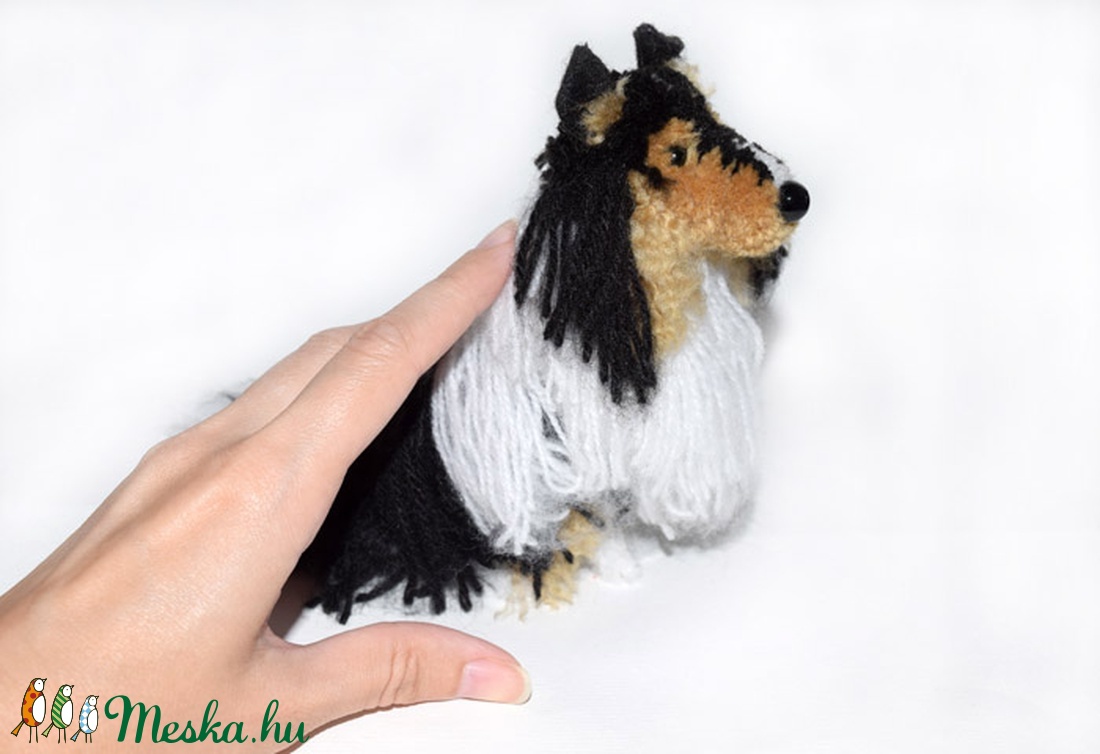 Skót juhászkutya, collie - tricolor -  - Meska.hu