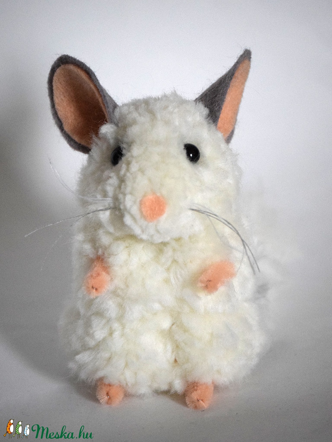 Fehér csincsilla -  - Meska.hu