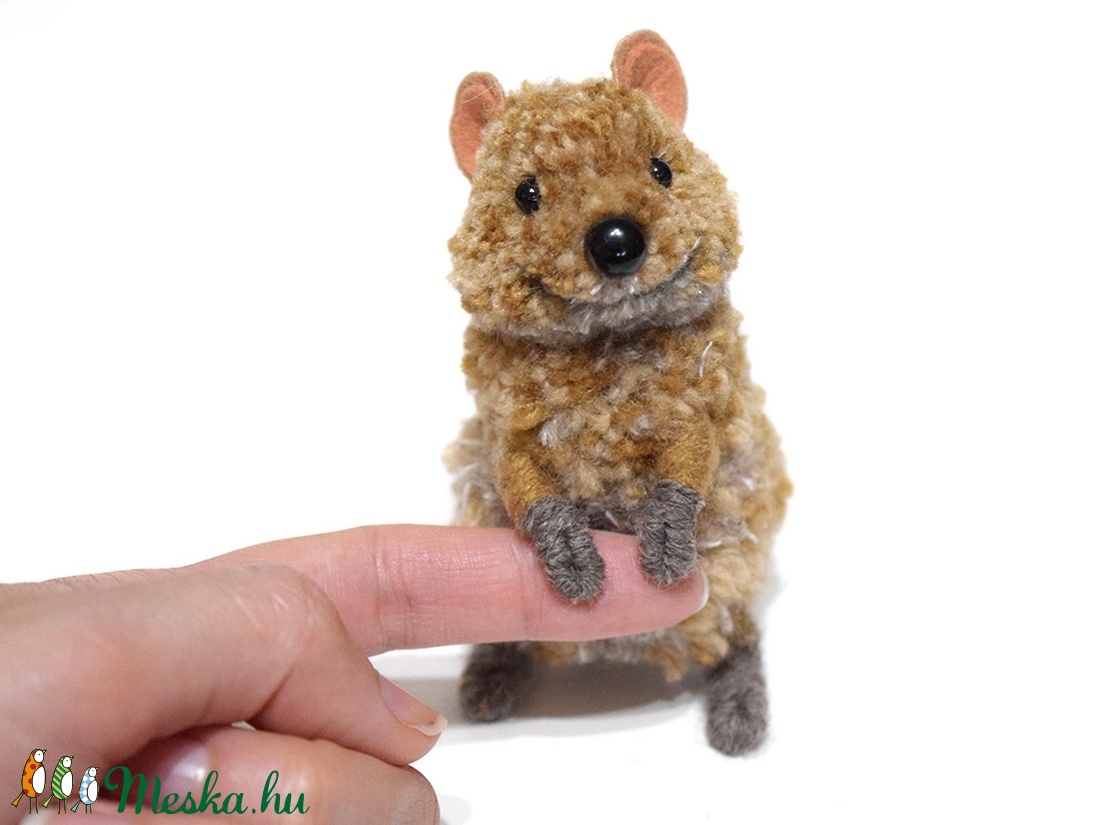 Quokka - kurtafarkú kenguru - otthon & lakás - dekoráció - dísztárgy - Meska.hu Quokka - kurtafarkú kenguru - otthon & lakás - dekoráció - dísztárgy - Meska.hu
