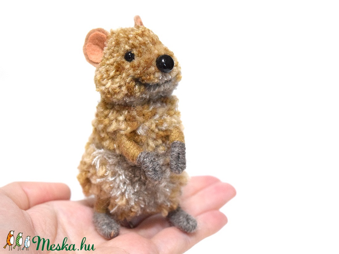Quokka - kurtafarkú kenguru - otthon & lakás - dekoráció - dísztárgy - Meska.hu Quokka - kurtafarkú kenguru - otthon & lakás - dekoráció - dísztárgy - Meska.hu