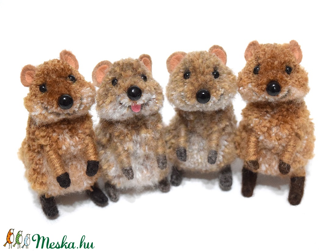 Quokka - kurtafarkú kenguru - otthon & lakás - dekoráció - dísztárgy - Meska.hu Quokka - kurtafarkú kenguru - otthon & lakás - dekoráció - dísztárgy - Meska.hu