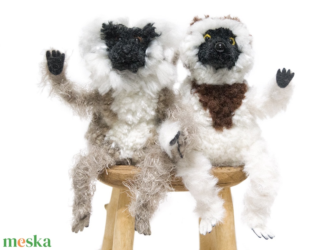 Verreaux-szifaka (Propithecus verreauxi) - otthon & életmód - dekoráció - dísztárgy - Meska.hu Verreaux-szifaka (Propithecus verreauxi) - otthon & életmód - dekoráció - dísztárgy - Meska.hu