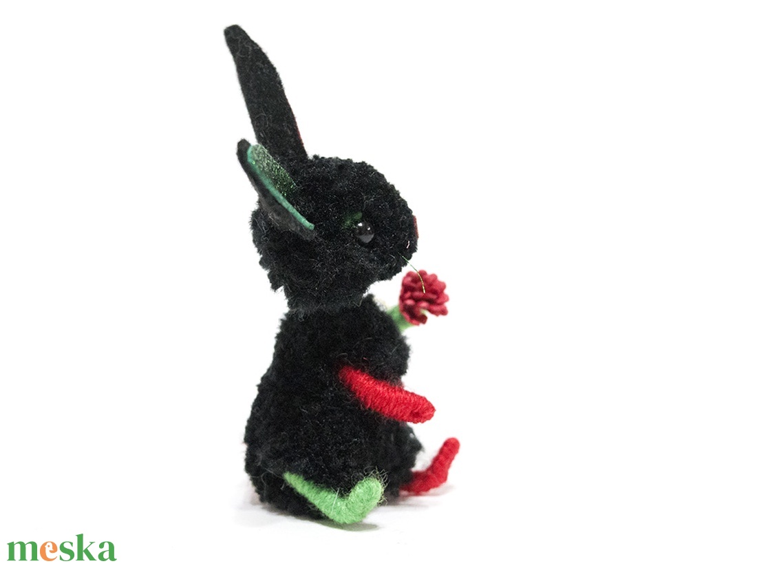 Pipacs nyuszi - otthon & életmód - dekoráció - dísztárgy - Meska.hu