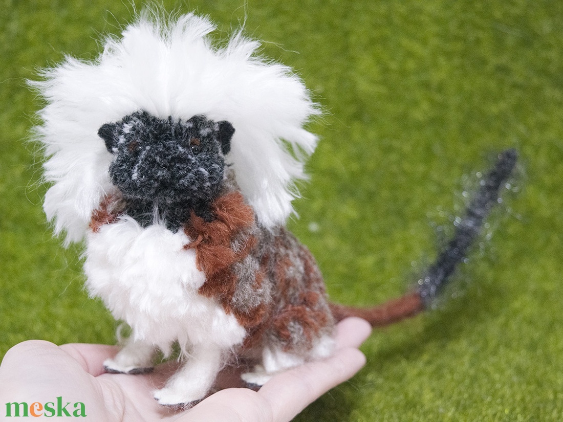 Gyapjasfejű tamarin (Saguinus oedipus) - otthon & életmód - dekoráció - dísztárgy - Meska.hu Gyapjasfejű tamarin (Saguinus oedipus) - otthon & életmód - dekoráció - dísztárgy - Meska.hu