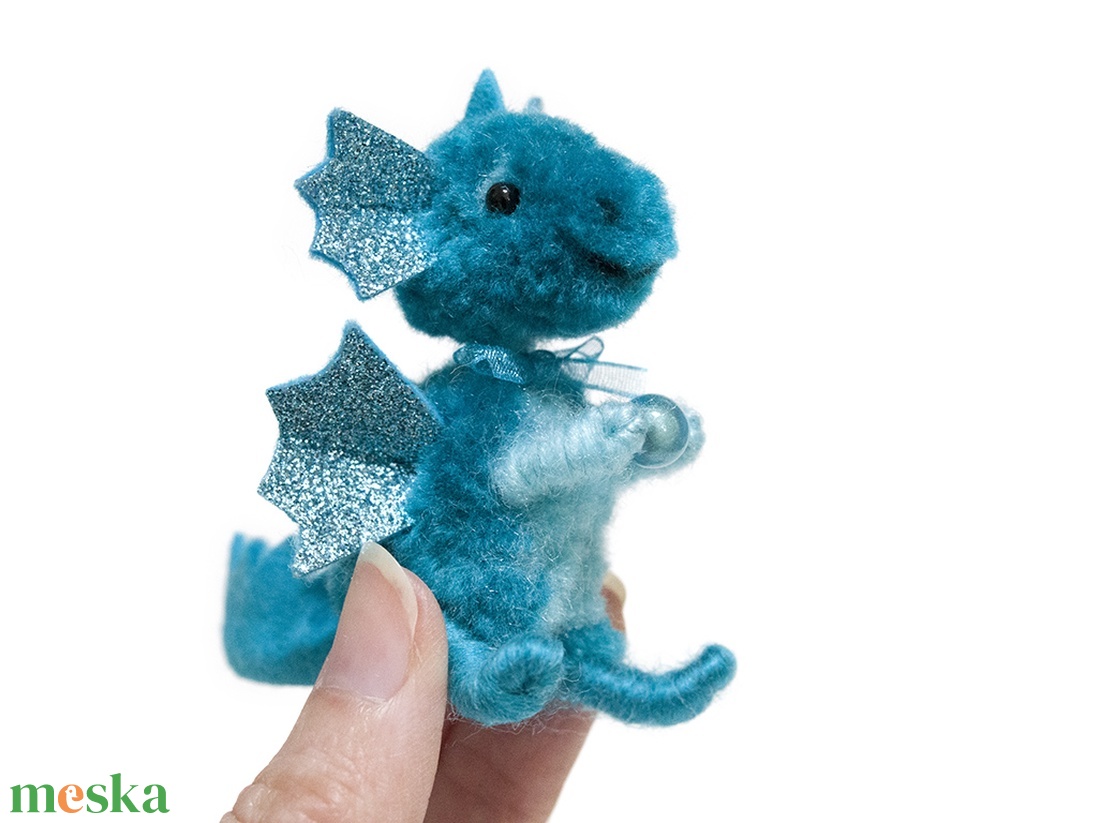 Happy Blue kis sárkány - otthon & életmód - dekoráció - dísztárgy - Meska.hu Happy Blue kis sárkány - otthon & életmód - dekoráció - dísztárgy - Meska.hu
