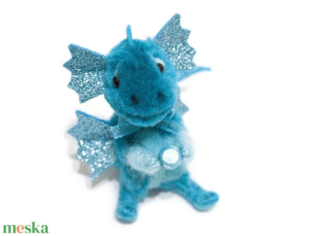 Happy Blue kis sárkány - otthon & életmód - dekoráció - dísztárgy - Meska.hu Happy Blue kis sárkány - otthon & életmód - dekoráció - dísztárgy - Meska.hu