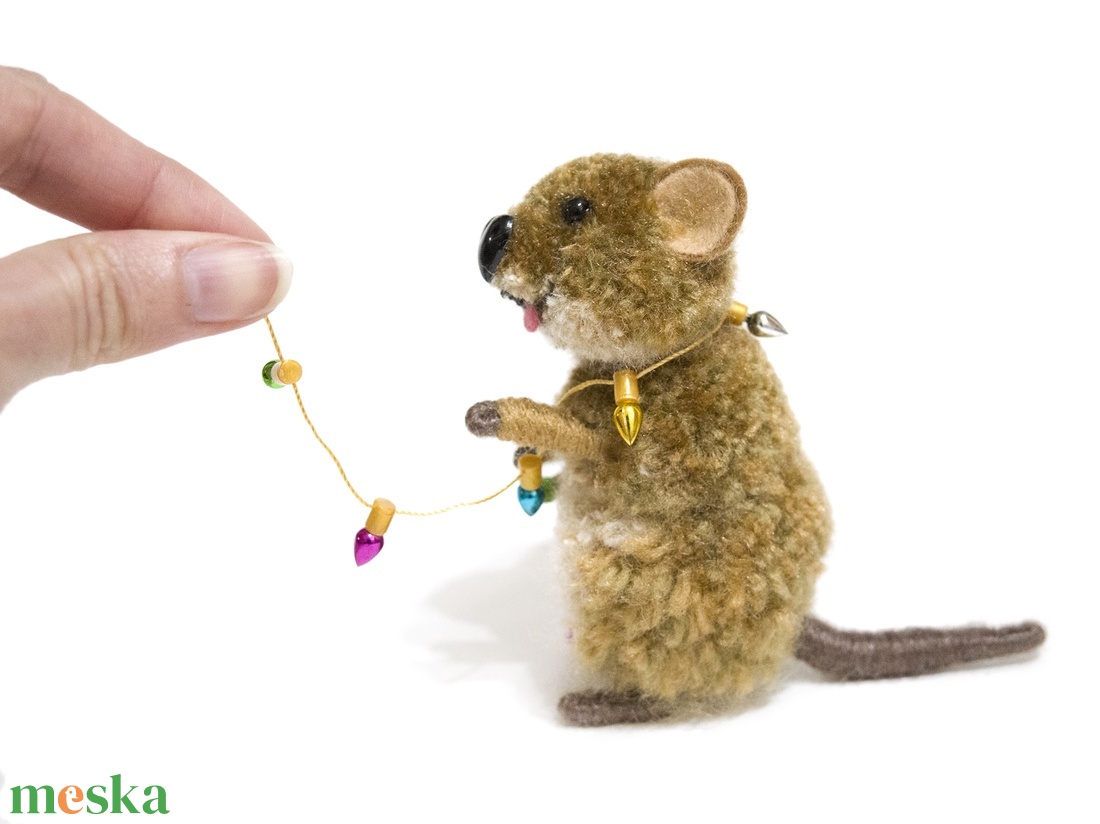 Quokka fényfüzérrel - otthon & életmód - dekoráció - dísztárgy - Meska.hu