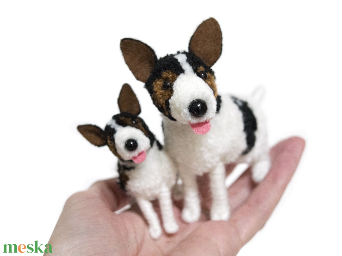 Pompon kutyusok - otthon & életmód - dekoráció - dísztárgy - Meska.hu