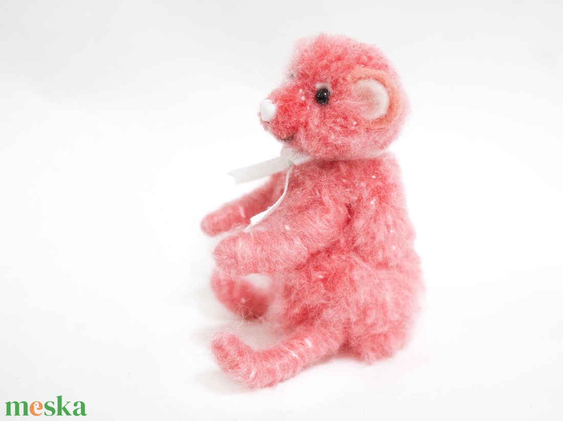 Pom - Teddy maci - rózsaszín - otthon & életmód - dekoráció - dekoratív figurák és szobrok - Meska.hu