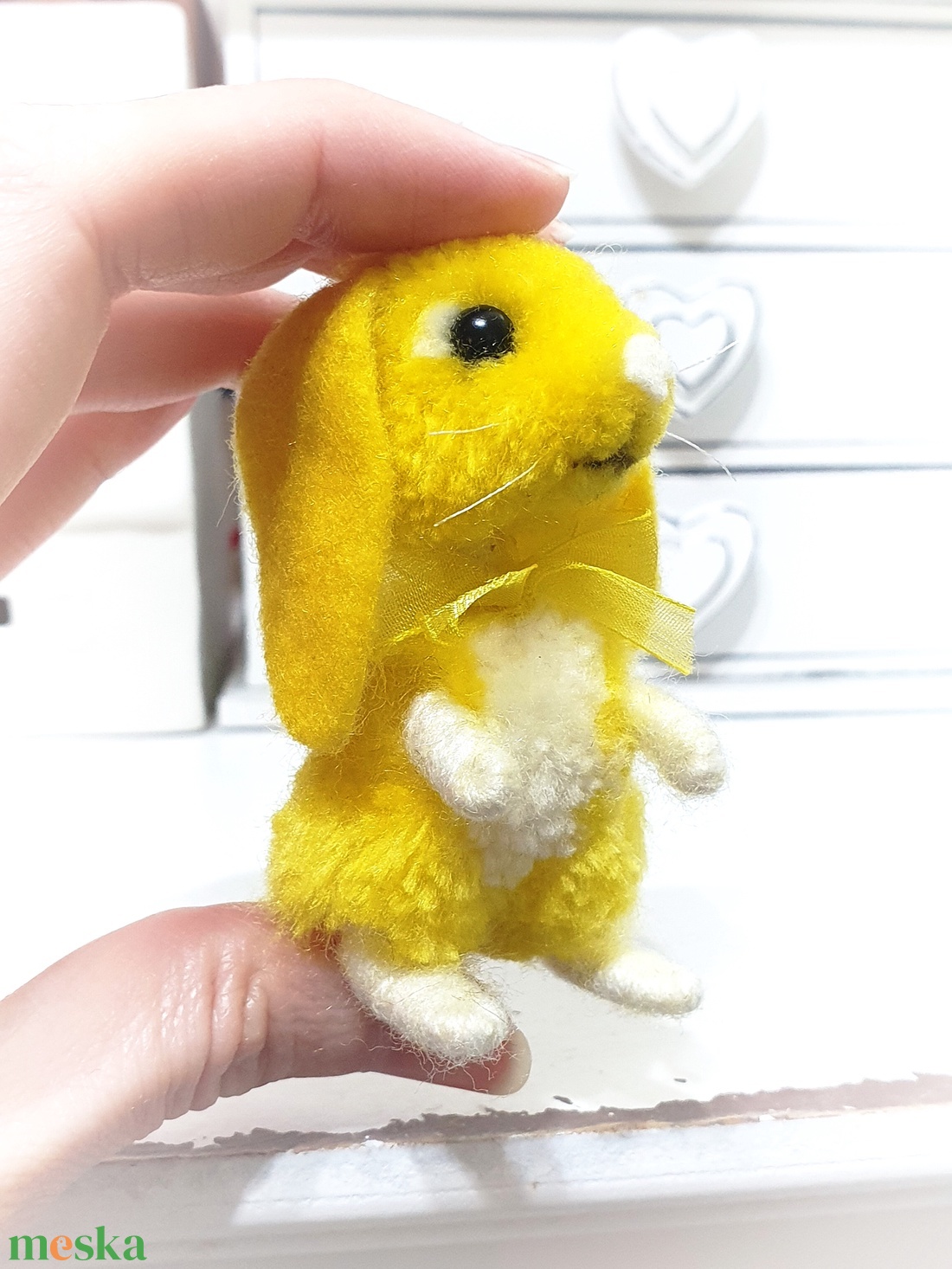 Napocska nyuszi  - otthon & életmód - dekoráció - dekoratív figurák és szobrok - Meska.hu