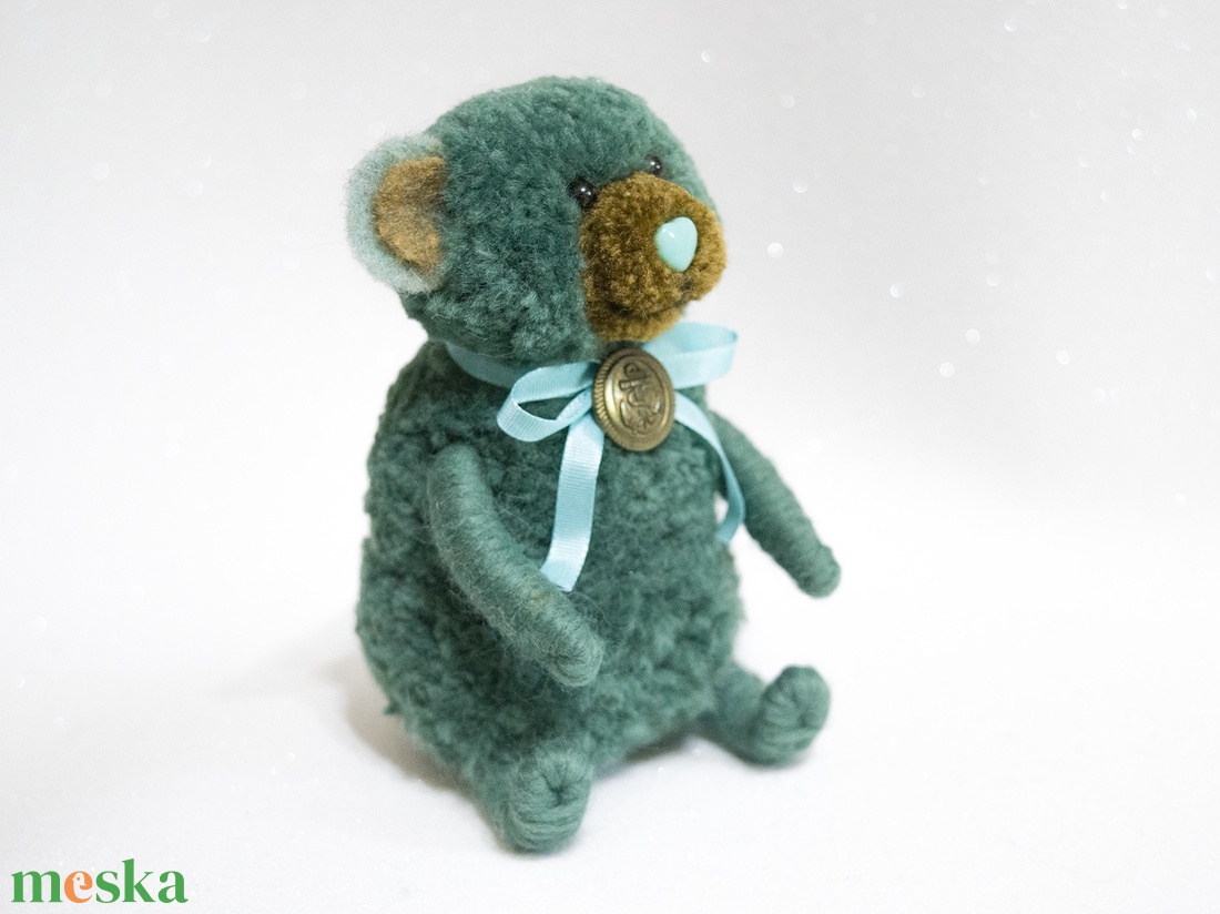 Pom - Teddy maci - Tengerész Nagytestvér - otthon & életmód - dekoráció - dekoratív figurák és szobrok - Meska.hu
