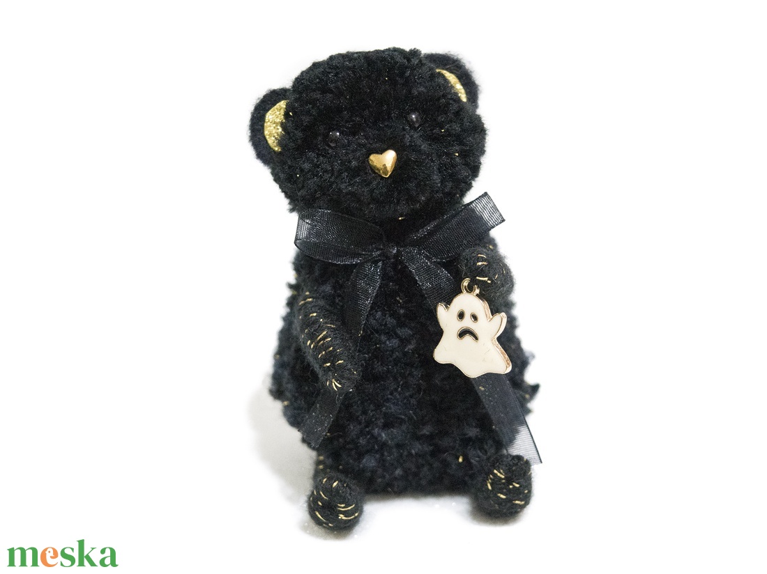 Pom - Teddy Halloween maci és a Szomorú Szellem - otthon & életmód - dekoráció - halloween - halloweeni figurák - Meska.hu