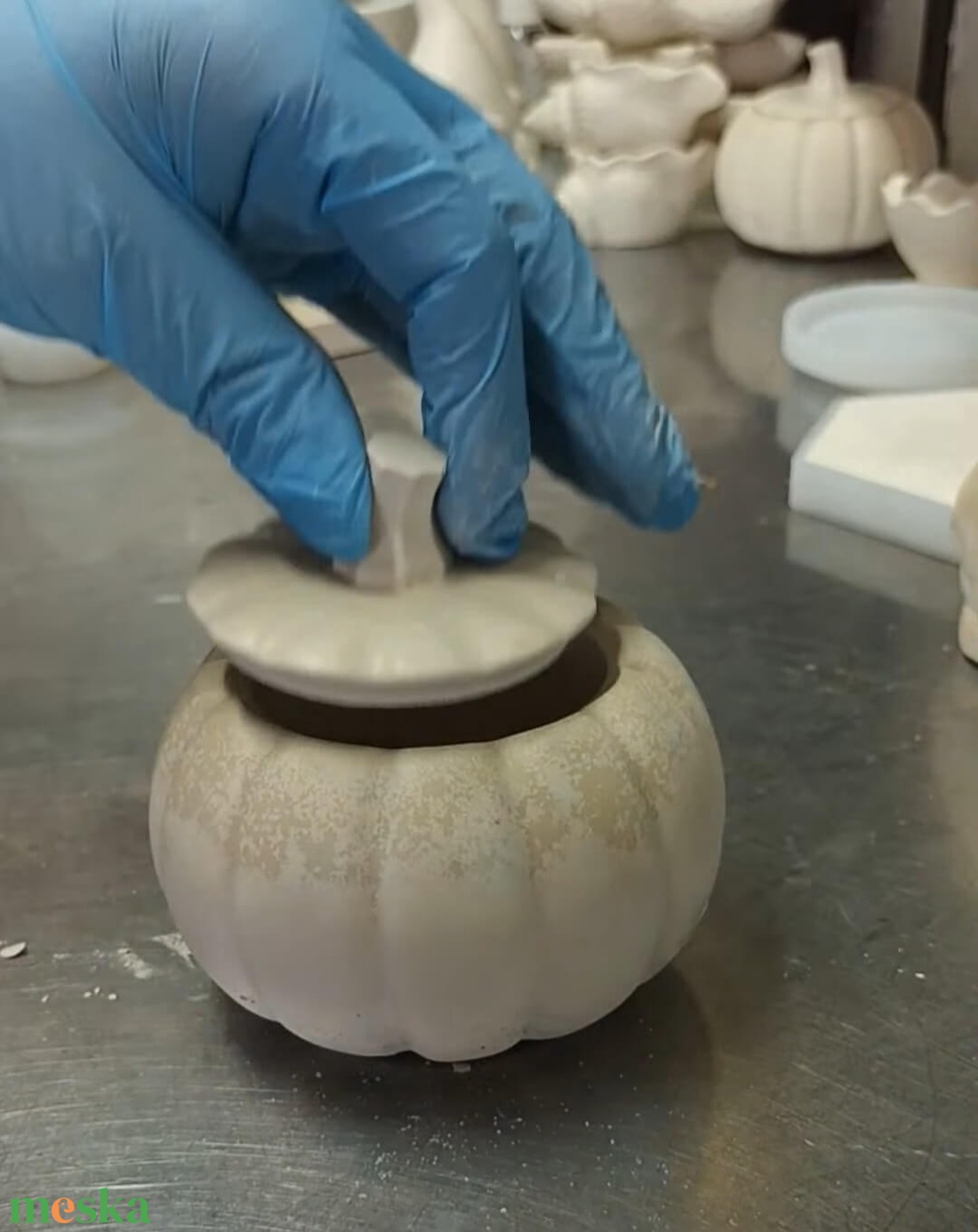 Festhető kerámia dekoráció - kellékek & szerszámok - díszíthető tárgyak - kerámia - Meska.hu