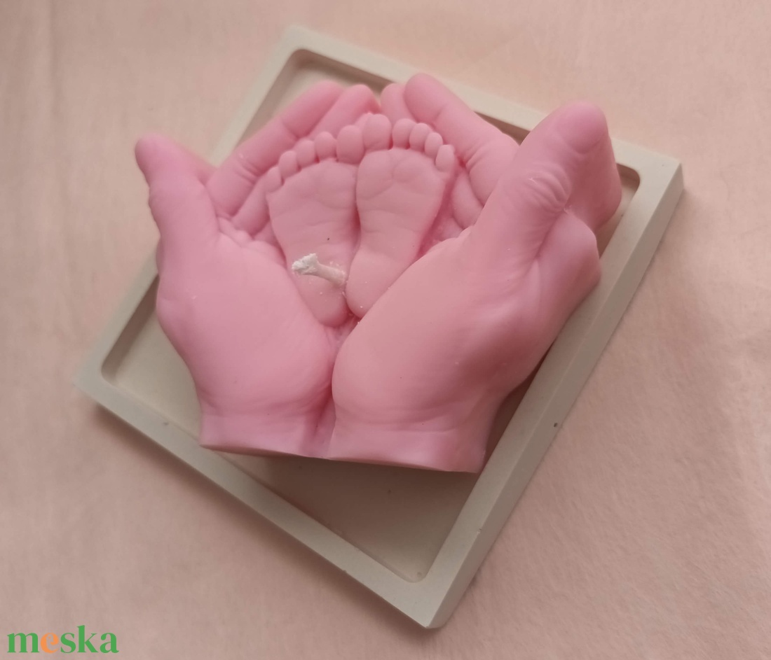 babaváró/bababejelentő szójagyertya - játék & sport - bababejelentők - Meska.hu