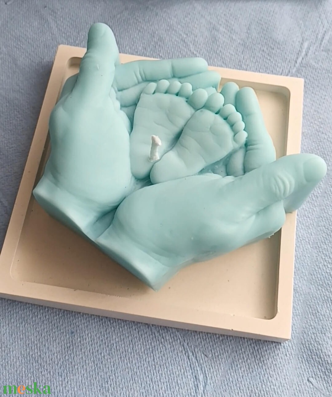 babaváró/bababejelentő szójagyertya - játék & sport - bababejelentők - Meska.hu