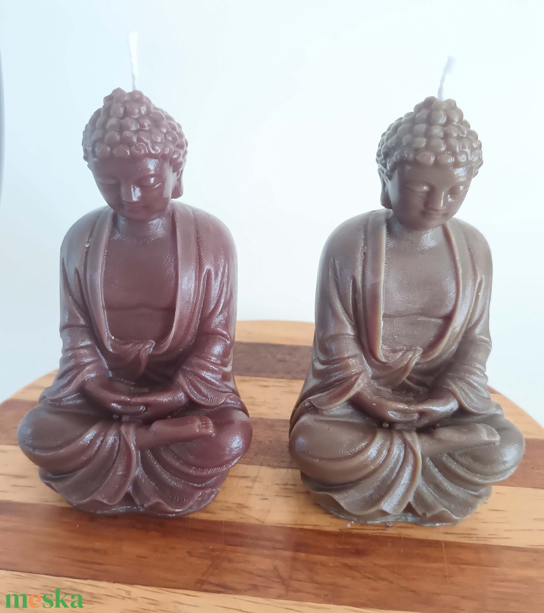 Buddha / illatmentes szójaviasz gyertya - otthon & életmód - gyertya, illat, aroma - gyertya - Meska.hu