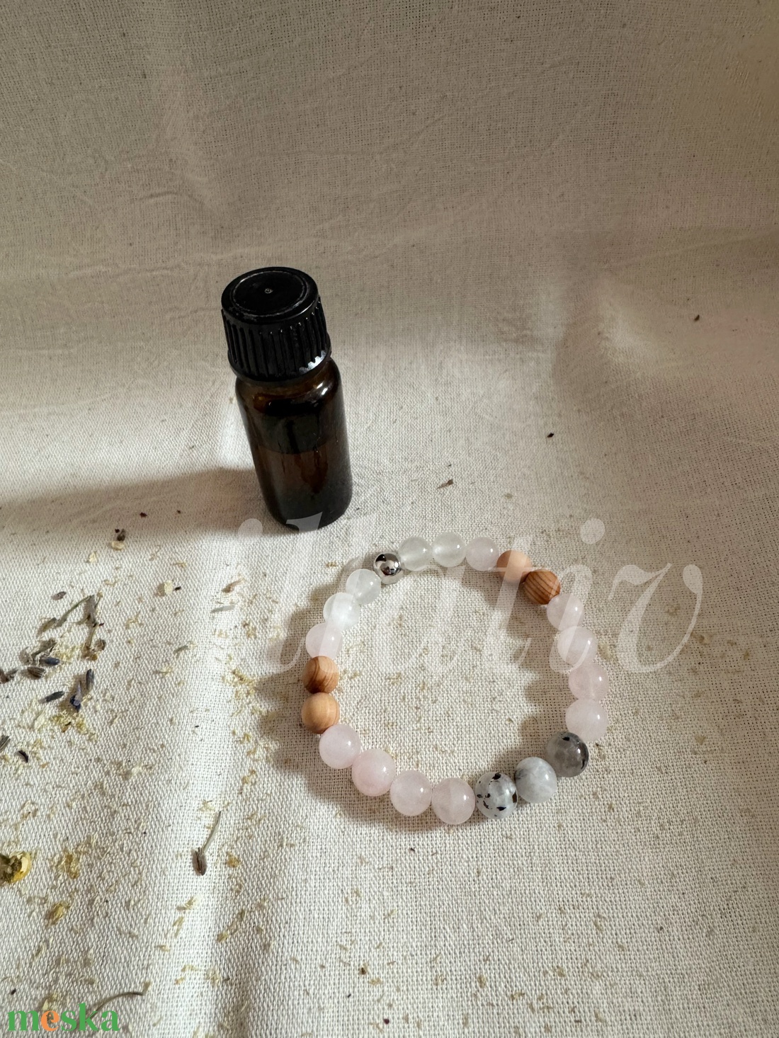 Mamám emlékére - Aromakarkötő - ékszer - karkötő - ásványkarkötő - Meska.hu Mamám emlékére - Aromakarkötő - ékszer - karkötő - ásványkarkötő - Meska.hu