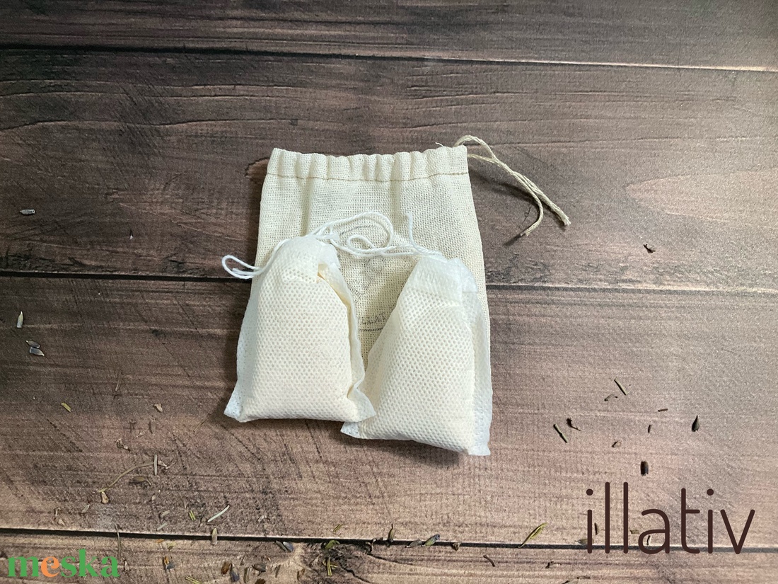 Levendula Illóolajos Aromazsák- Hosszan tartó illatélmény a természetesség kedvelőinek - otthon & életmód - gyertya, illat, aroma - illatzsák - Meska.hu