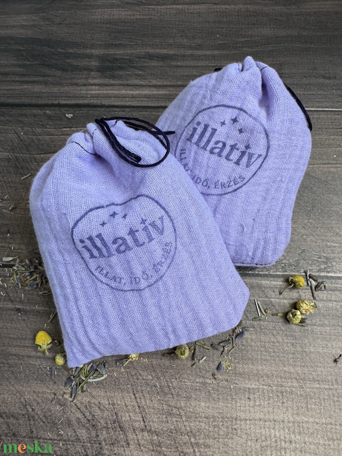 Levendula és Kamilla puha zsákban gyerekeknek 3 db mesekártyával - otthon & életmód - gyertya, illat, aroma - illatzsák - Meska.hu