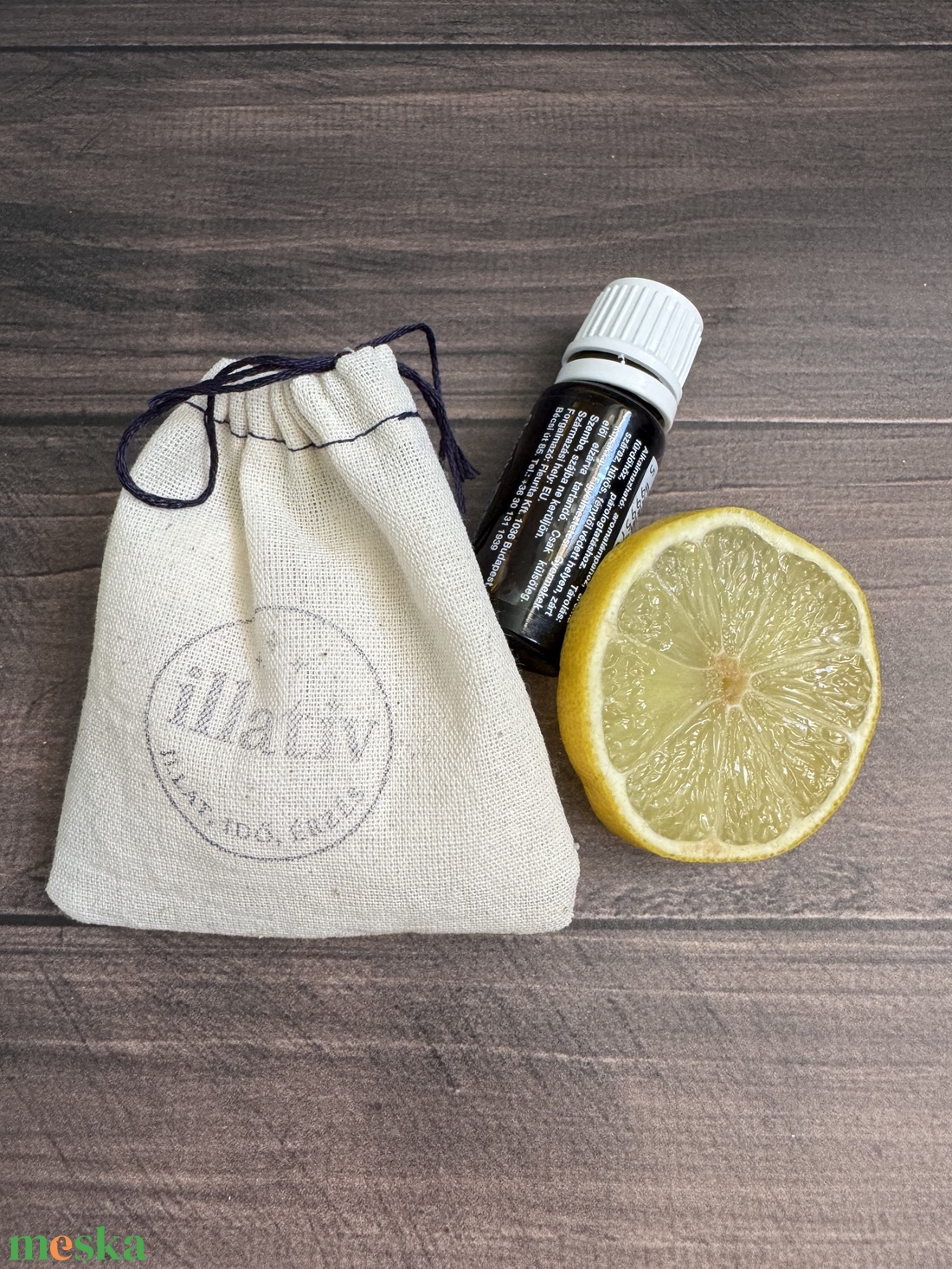 Parfümolajos illatzsák textil és autó illatosításra -  Citrusharmónia illattal - otthon & életmód - gyertya, illat, aroma - illatzsák - Meska.hu