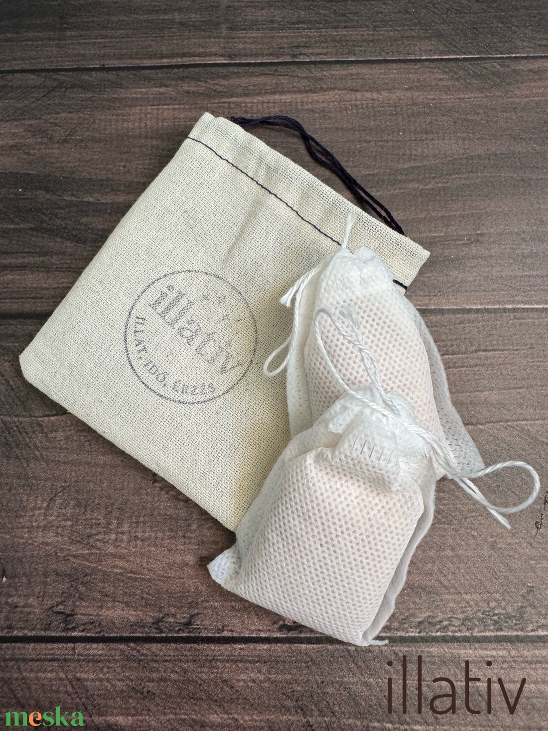 Parfümolajos illatzsák textil és autó illatosításra -  Citrusharmónia illattal - otthon & életmód - gyertya, illat, aroma - illatzsák - Meska.hu