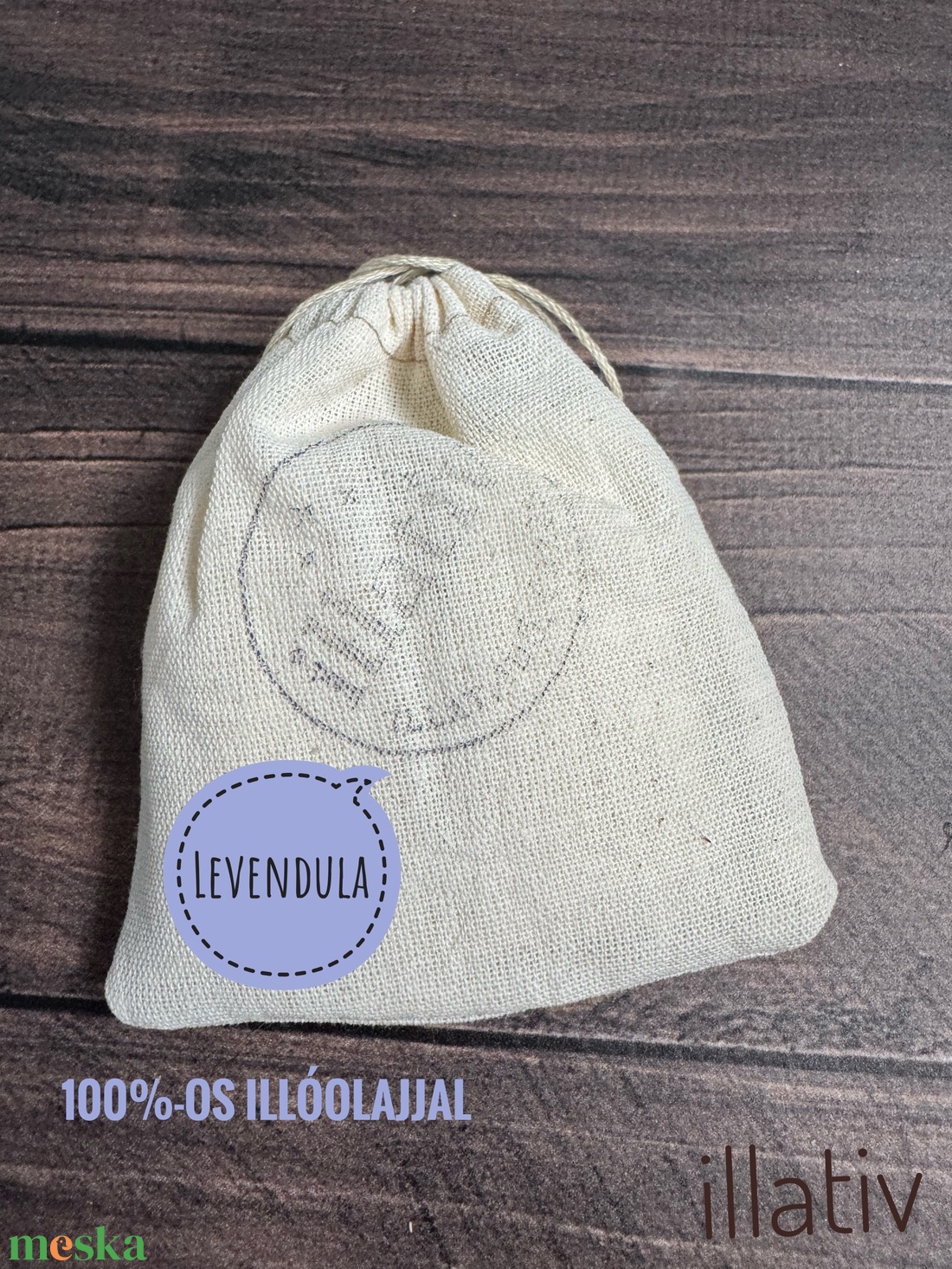 Levendula Illóolajos Aromazsák- Hosszan tartó illatélmény a természetesség kedvelőinek - otthon & életmód - gyertya, illat, aroma - illatzsák - Meska.hu