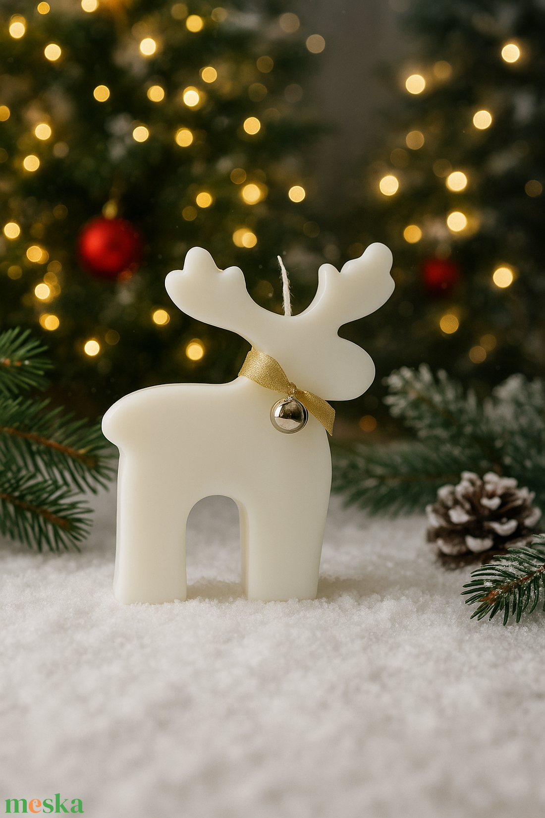 Narancsos csokicsoda - karácsony - karácsonyi lakásdekoráció - karácsonyi illatgyertya, mécses - Meska.hu