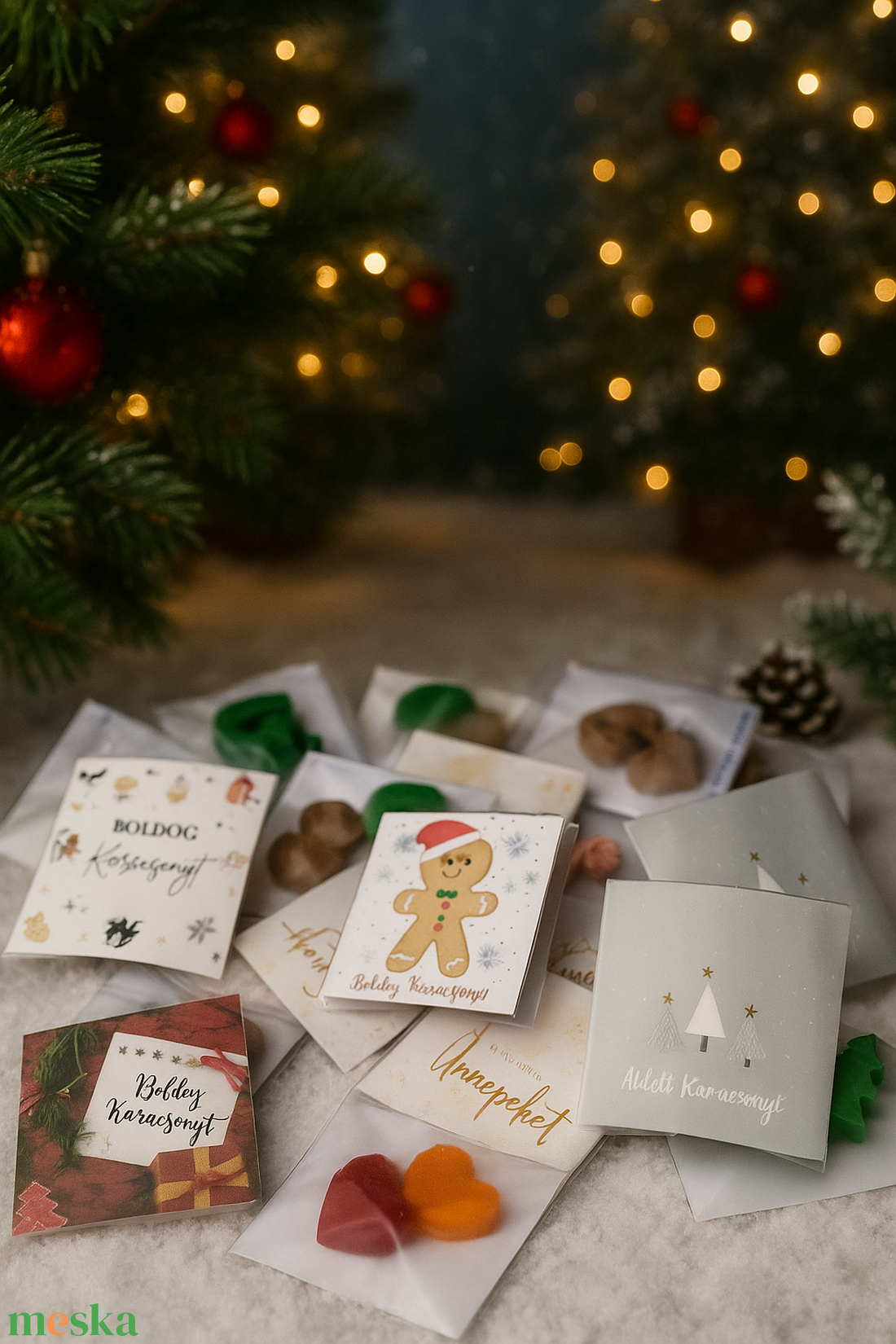 Illatmese - karácsony - karácsonyi lakásdekoráció - karácsonyi illatgyertya, mécses - Meska.hu