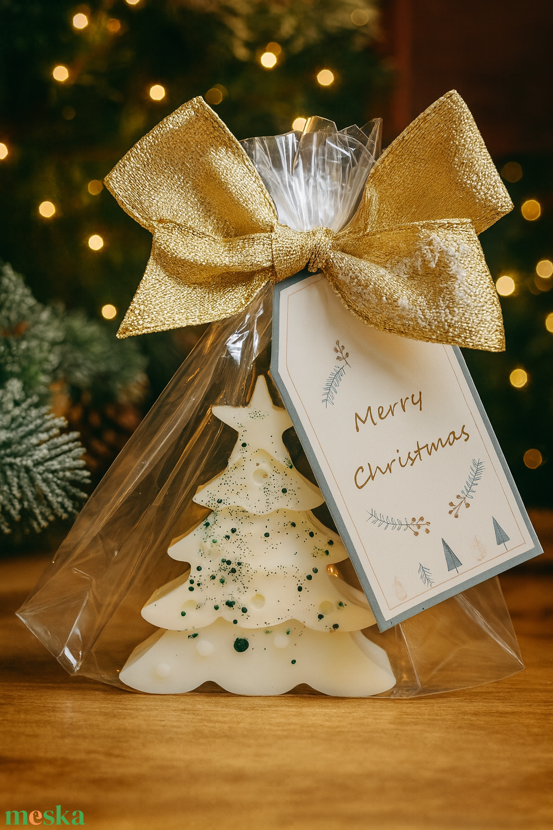 Édes fenyő - karácsony - karácsonyi lakásdekoráció - karácsonyi illatgyertya, mécses - Meska.hu