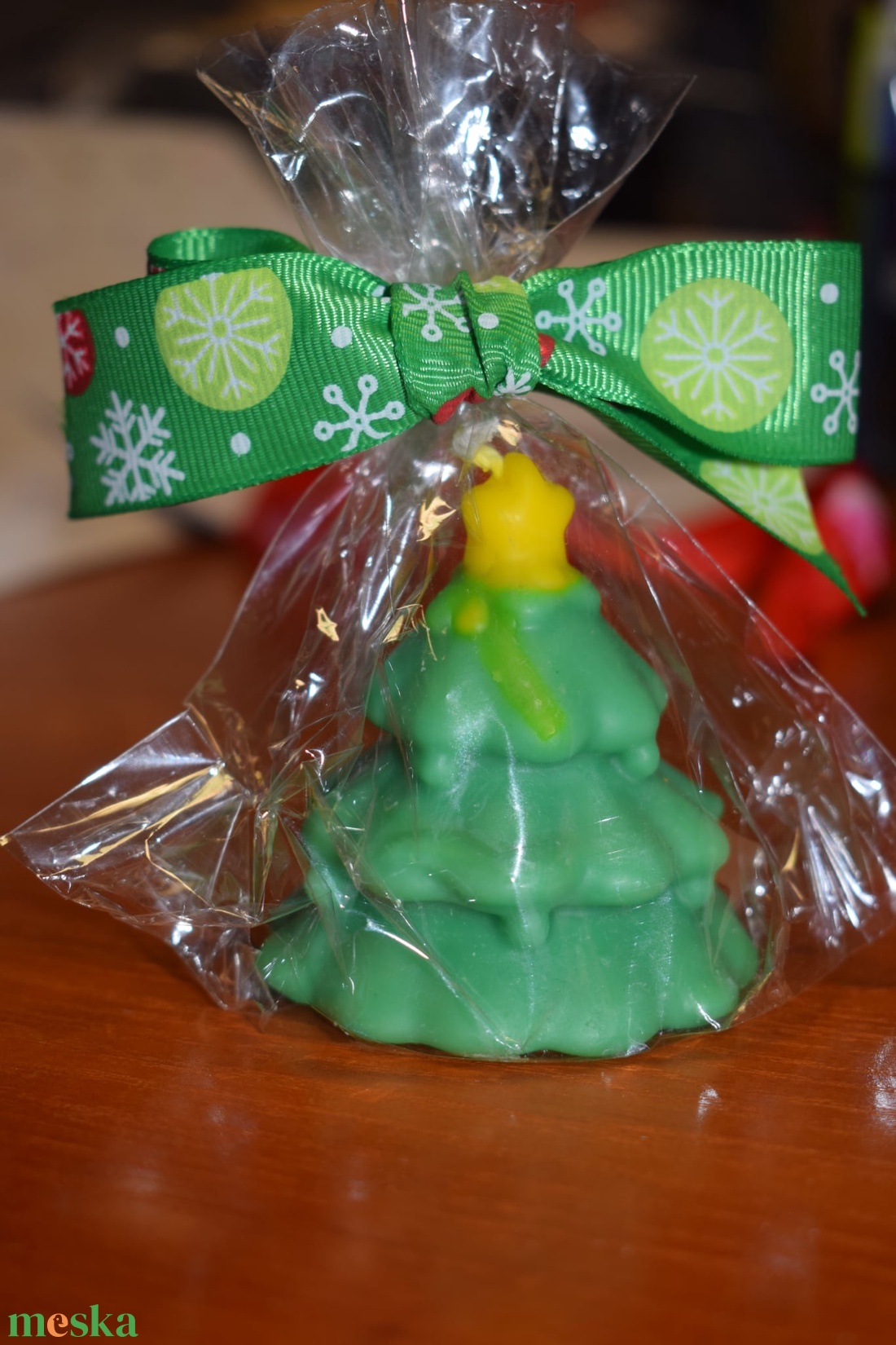 Karácsonyfa illatgyertya - karácsony - karácsonyi lakásdekoráció - karácsonyi illatgyertya, mécses - Meska.hu