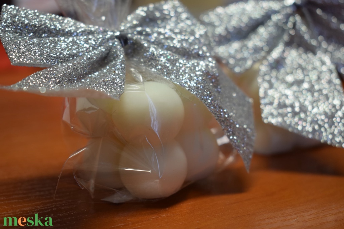 Mini habos illatgyertya - karácsony - karácsonyi lakásdekoráció - karácsonyi illatgyertya, mécses - Meska.hu