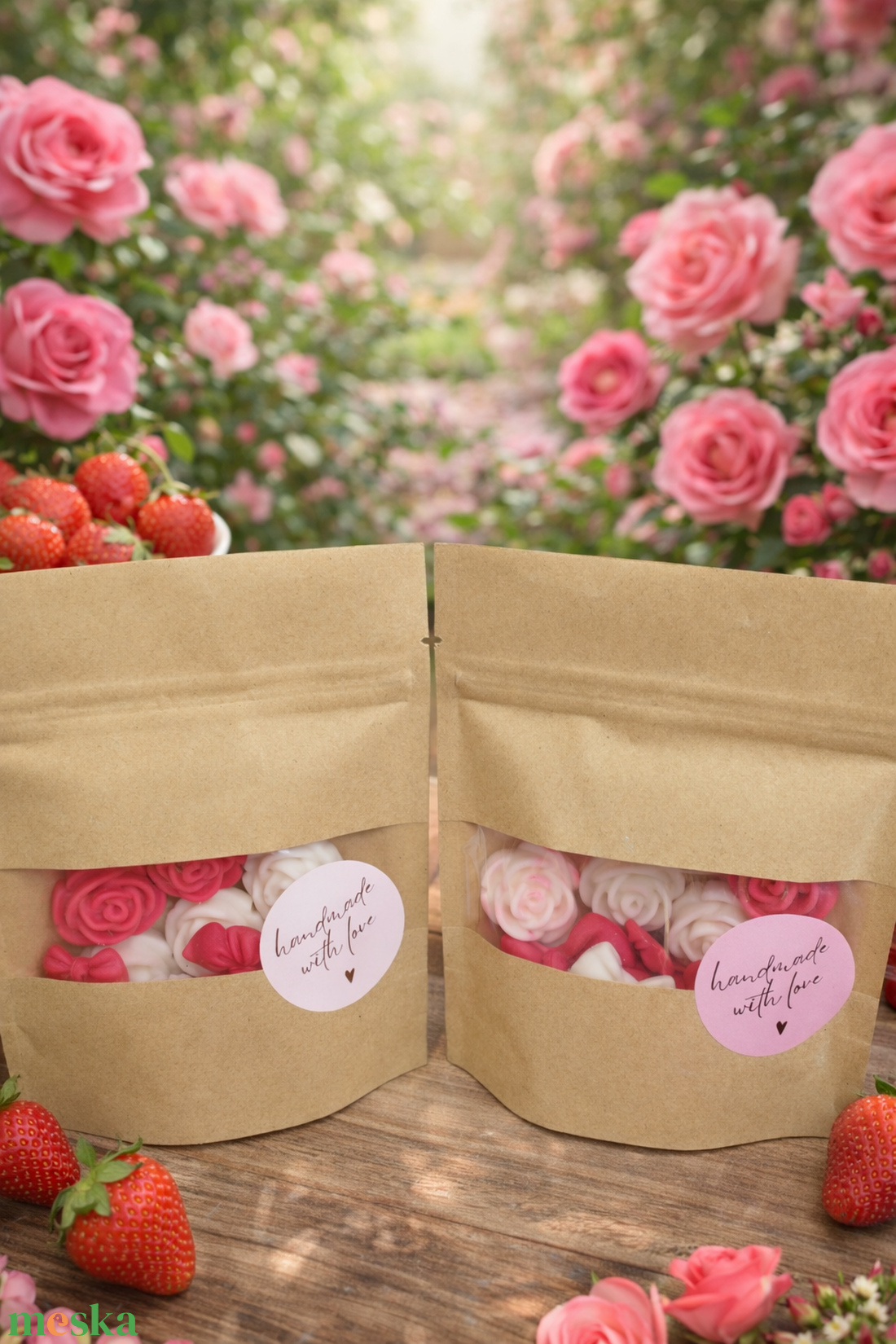 Eper illatviasz - otthon & életmód - gyertya, illat, aroma - gyertya - Meska.hu