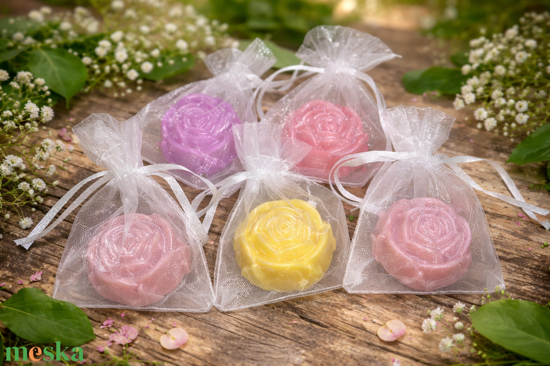 Rózsakert-Illatviasz - otthon & életmód - gyertya, illat, aroma - illatviasz - Meska.hu