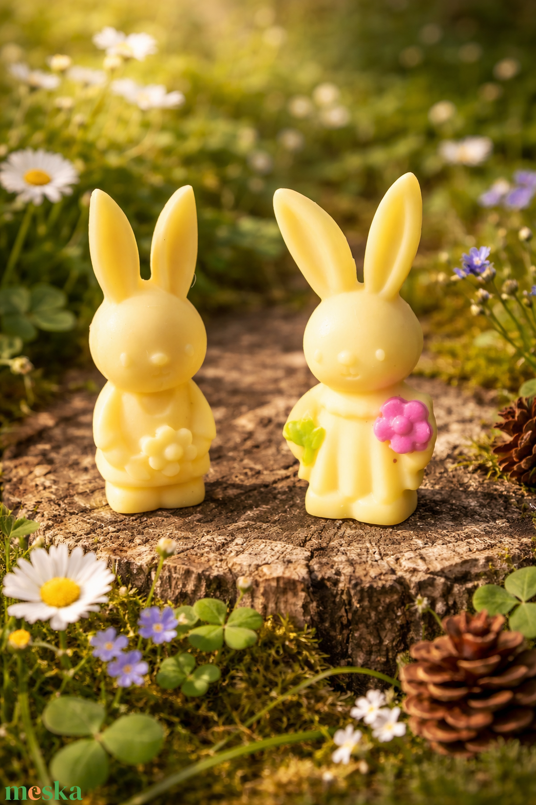 Nyuszikert-Illatviasz - otthon & életmód - gyertya, illat, aroma - gyertya - Meska.hu