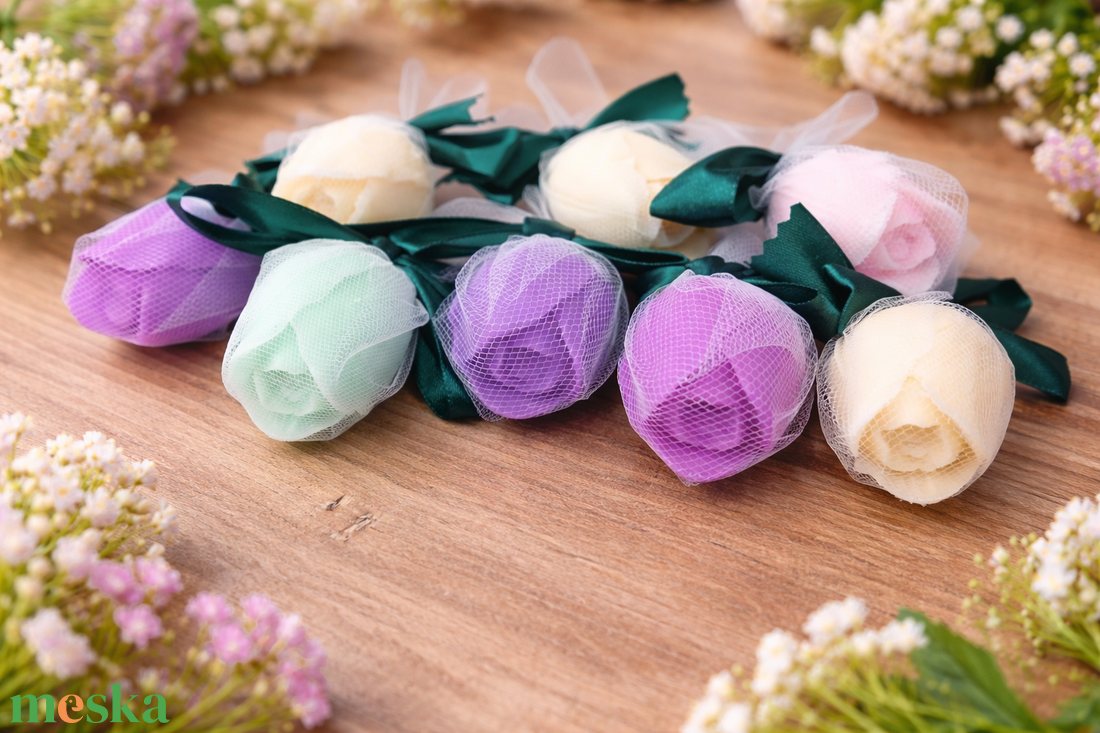 Tulipánharmat-Illatviasz - otthon & életmód - gyertya, illat, aroma - illatviasz - Meska.hu