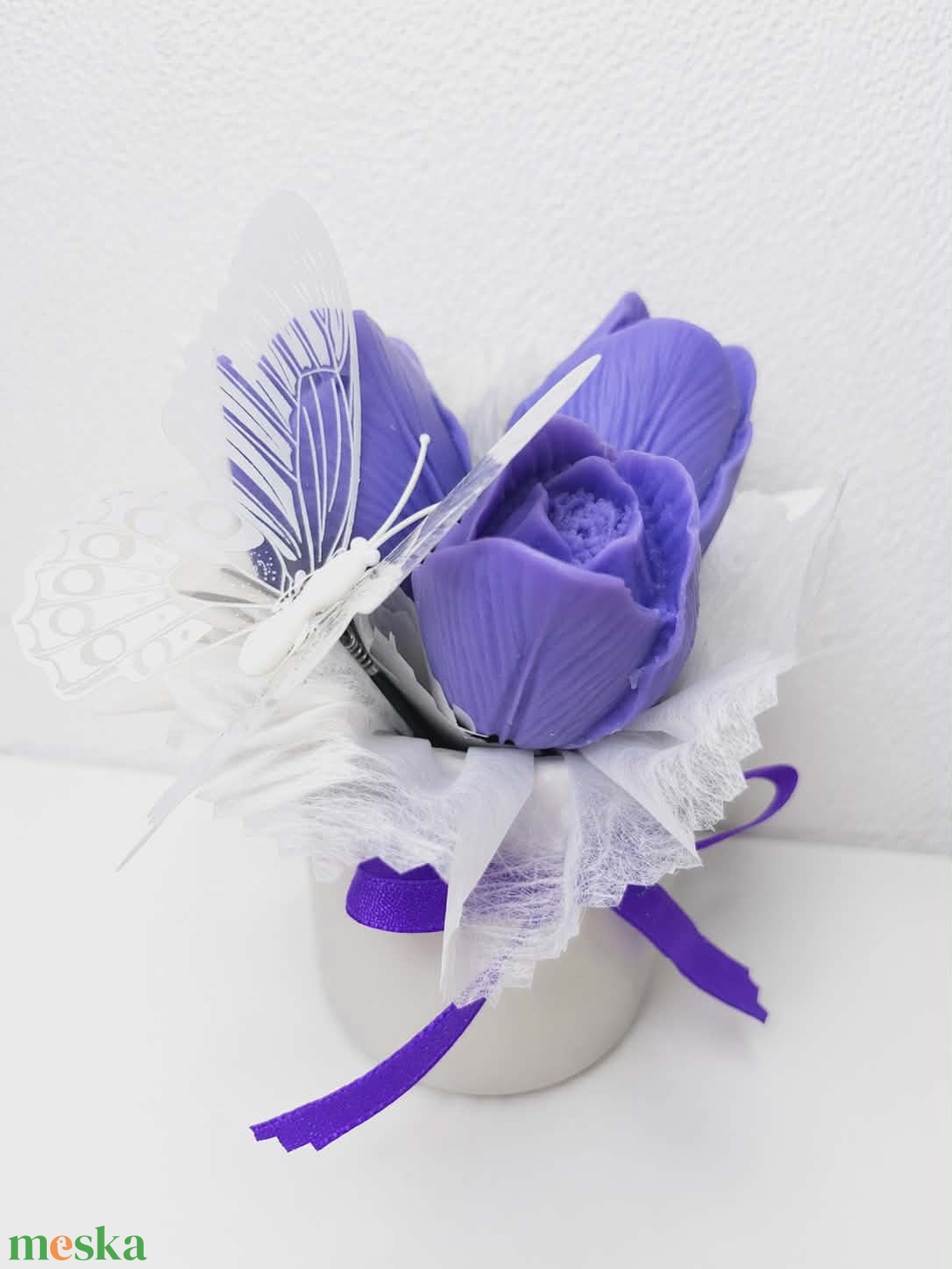 Virágvarázs illatbox - otthon & életmód - gyertya, illat, aroma - illatviasz - Meska.hu