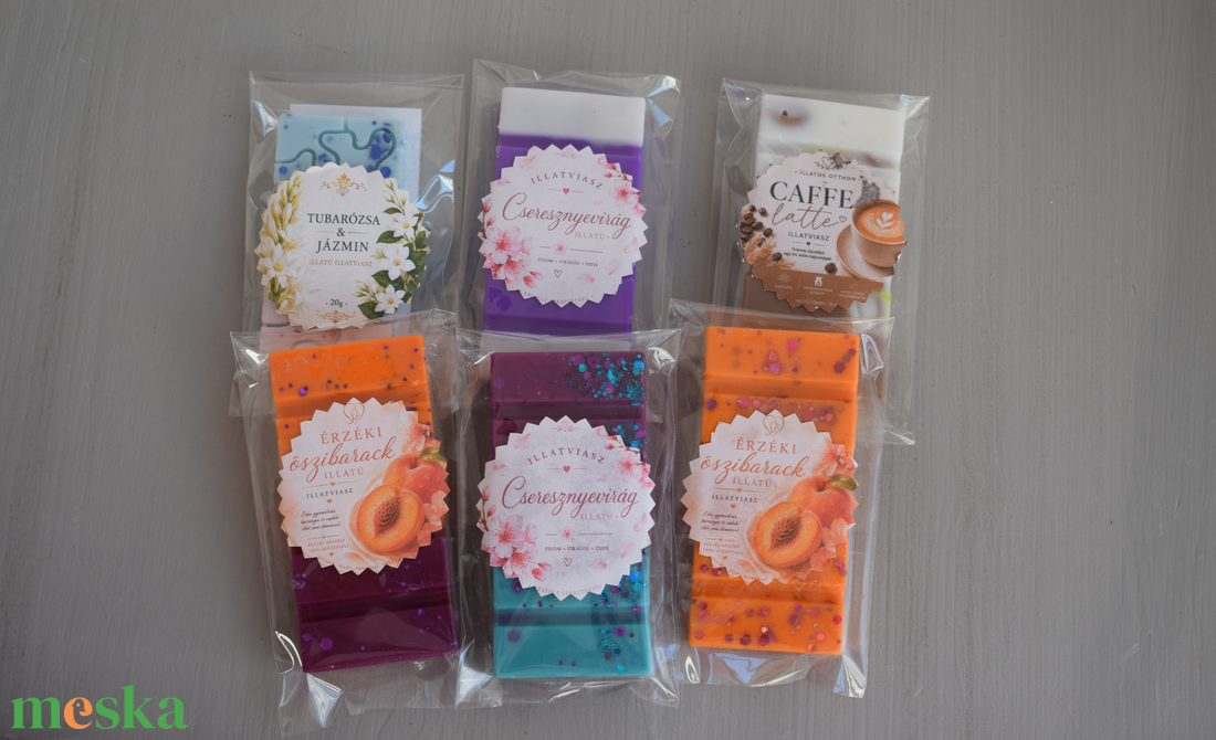 Kézműves illatviasz csokoládé - otthon & életmód - gyertya, illat, aroma - illatviasz - Meska.hu