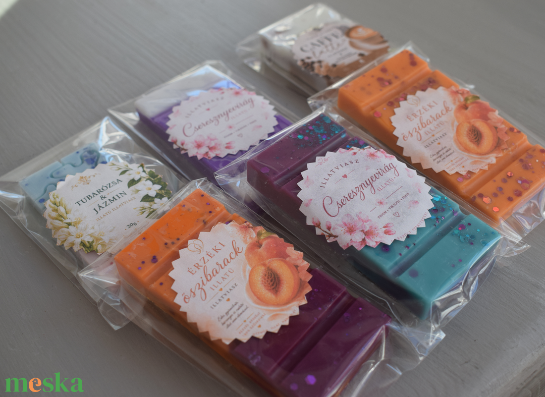 Kézműves illatviasz csokoládé - otthon & életmód - gyertya, illat, aroma - illatviasz - Meska.hu