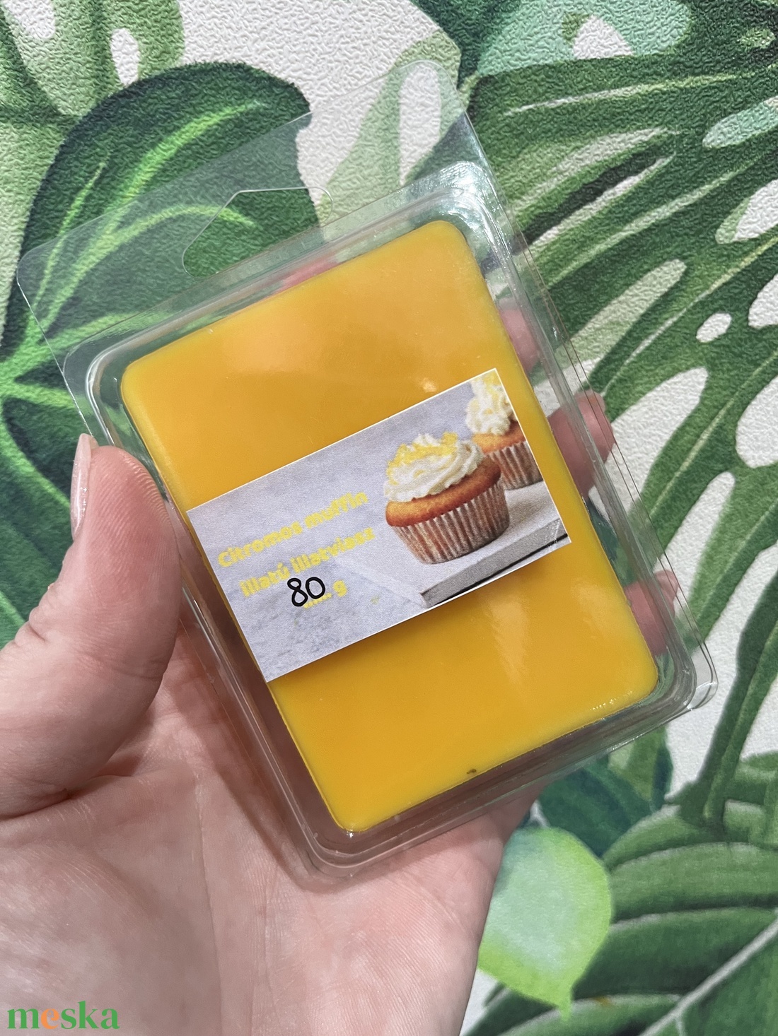 Citromos muffin illatú törhető szójaviasz illatviasz 80 gramm - otthon & életmód - gyertya, illat, aroma - illatviasz - Meska.hu Citromos muffin illatú törhető szójaviasz illatviasz 80 gramm - otthon & életmód - gyertya, illat, aroma - illatviasz - Meska.hu