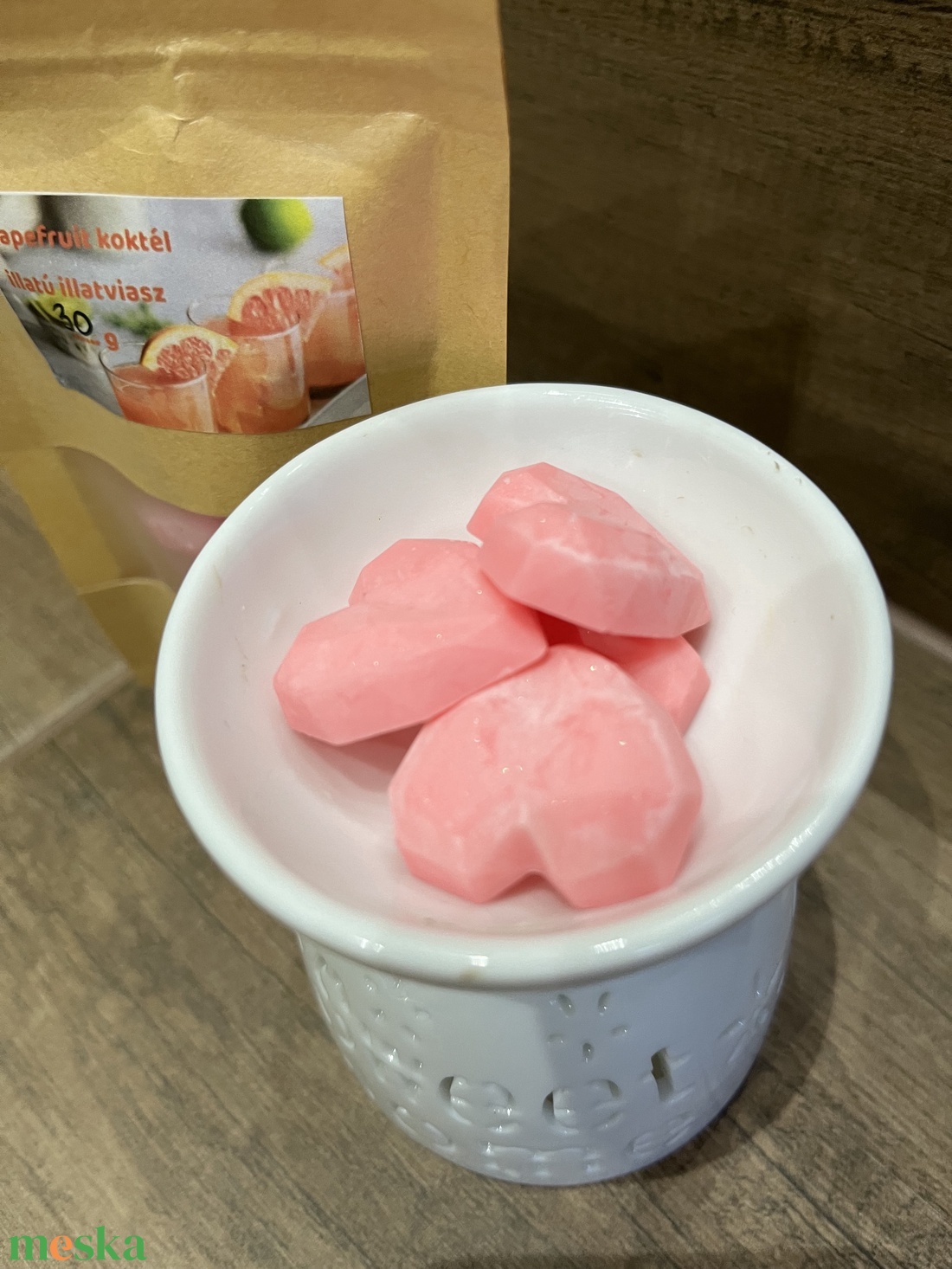 Grapefruit koktél illatú szójaviasz illatviasz 30 gramm - otthon & életmód - gyertya, illat, aroma - illatviasz - Meska.hu Grapefruit koktél illatú szójaviasz illatviasz 30 gramm - otthon & életmód - gyertya, illat, aroma - illatviasz - Meska.hu