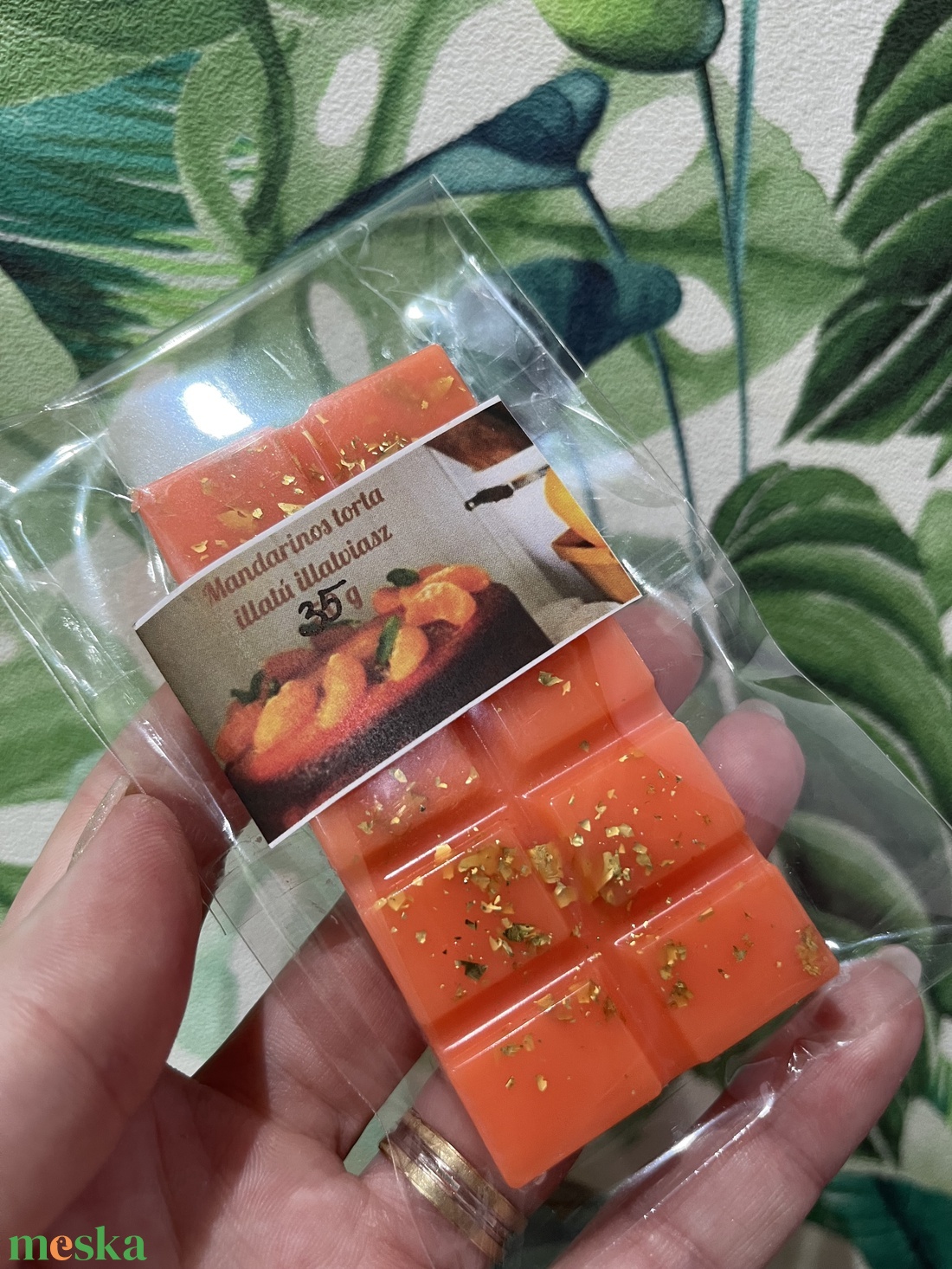 Mandarinos torta illatú törhető szójaviasz illatviasz 35 gramm - otthon & életmód - gyertya, illat, aroma - illatviasz - Meska.hu Mandarinos torta illatú törhető szójaviasz illatviasz 35 gramm - otthon & életmód - gyertya, illat, aroma - illatviasz - Meska.hu