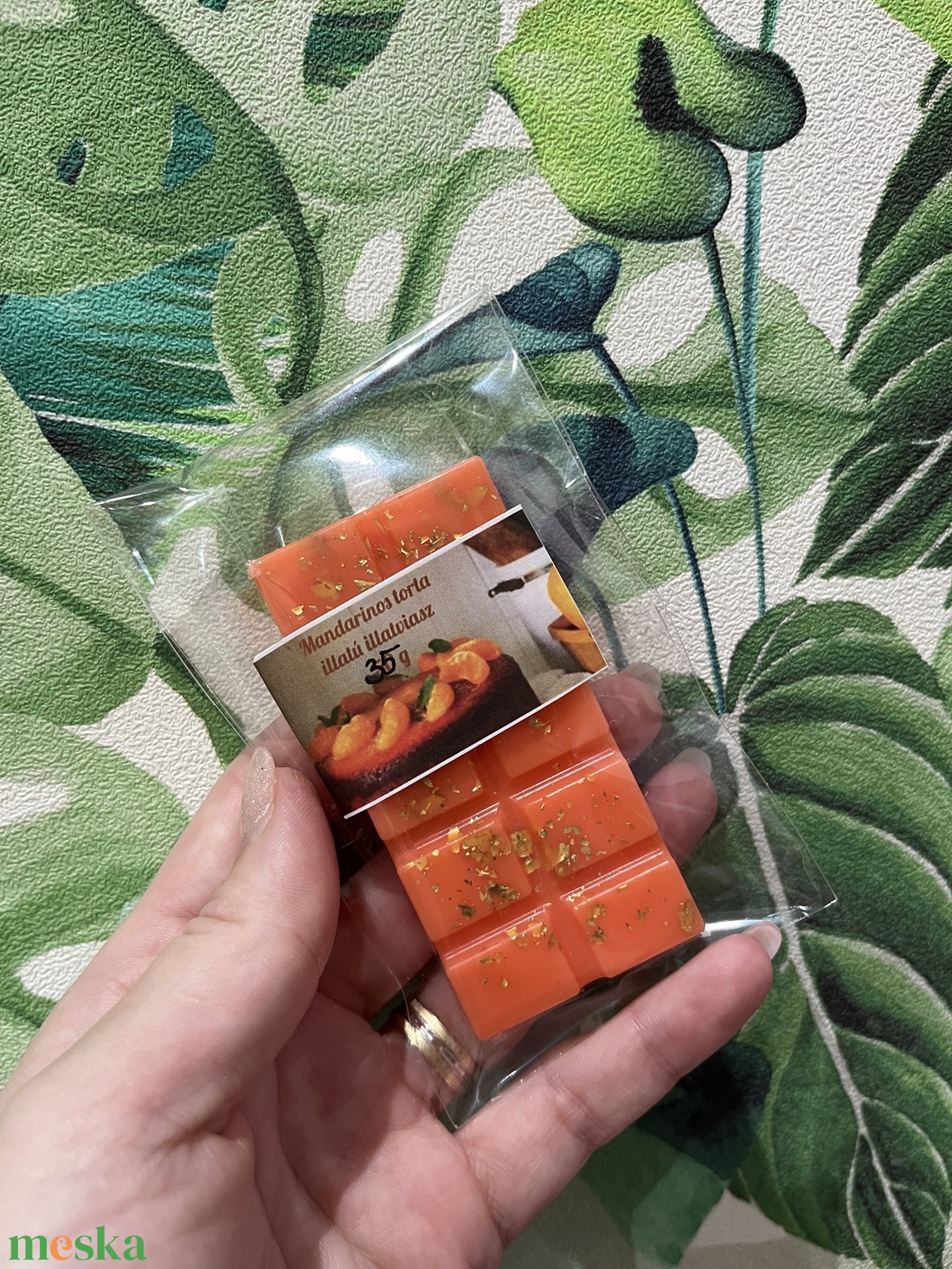 Mandarinos torta illatú törhető szójaviasz illatviasz 35 gramm - otthon & életmód - gyertya, illat, aroma - illatviasz - Meska.hu Mandarinos torta illatú törhető szójaviasz illatviasz 35 gramm - otthon & életmód - gyertya, illat, aroma - illatviasz - Meska.hu