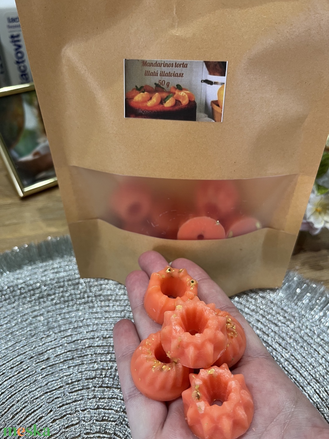 Mandarinos torta illatú szójaviasz illatviasz 50 gramm - otthon & életmód - gyertya, illat, aroma - illatviasz - Meska.hu Mandarinos torta illatú szójaviasz illatviasz 50 gramm - otthon & életmód - gyertya, illat, aroma - illatviasz - Meska.hu