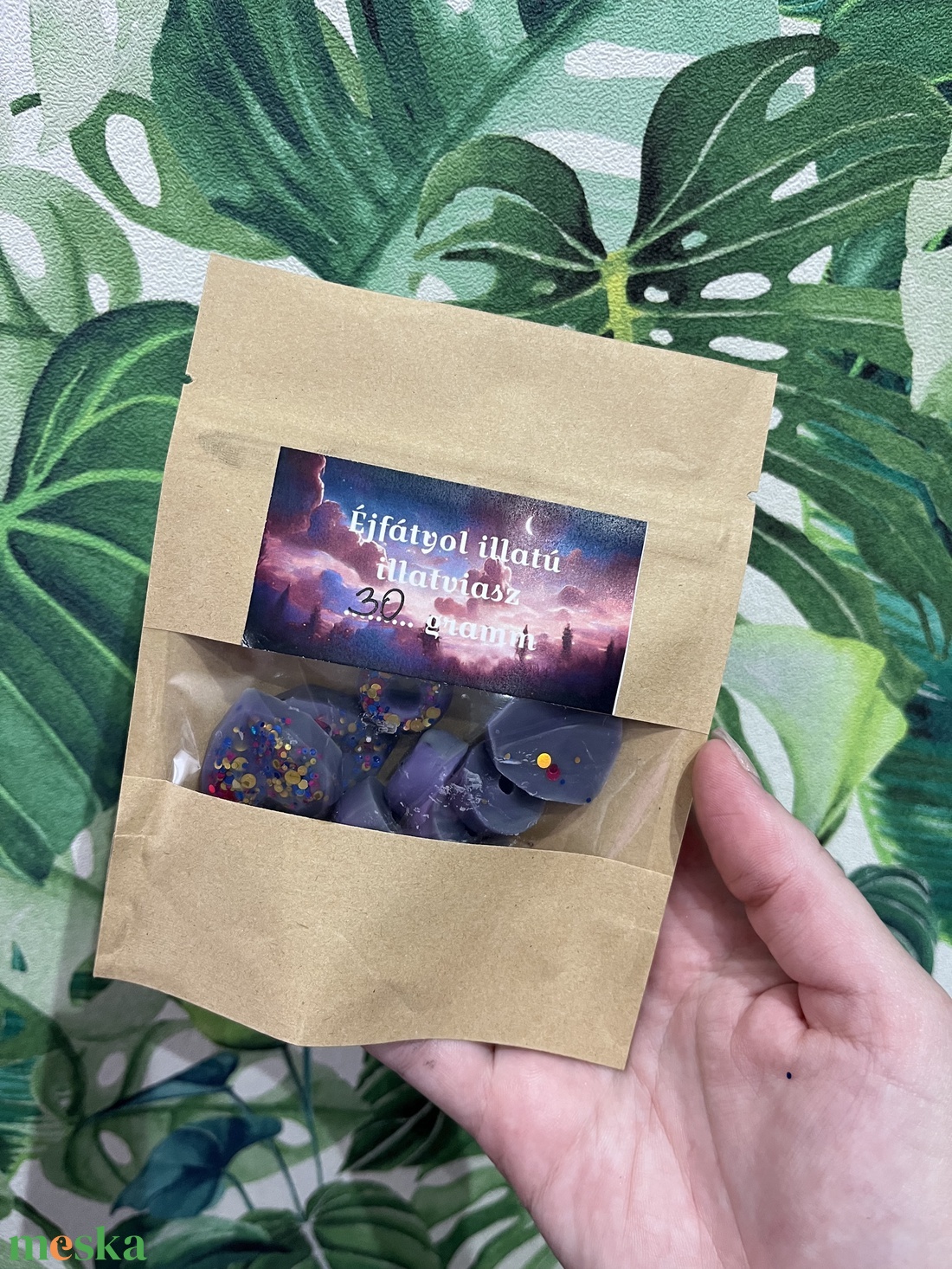Éjfátyol szójaviasz illatviasz 30 gramm - otthon & életmód - gyertya, illat, aroma - illatviasz - Meska.hu Éjfátyol szójaviasz illatviasz 30 gramm - otthon & életmód - gyertya, illat, aroma - illatviasz - Meska.hu